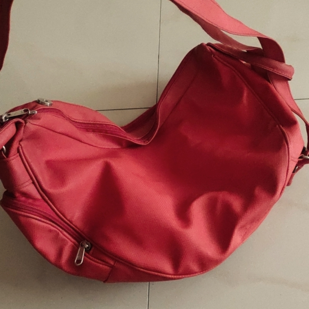 Two in one hobo bag for collage going girl textured leather - Picture 5 of 12